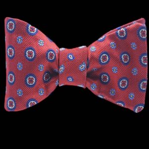 Bespoke Italian Silk Handmade Pre-Tied Bow Tie