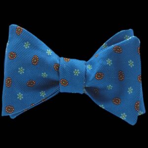 Bespoke Italian Silk Handmade Pre-Tied Bow Tie