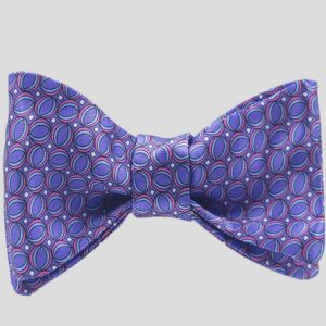 Bespoke Italian Silk Handmade Pre-Tied Bow Tie