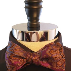 Bespoke Italian Silk Handmade Bow Tie